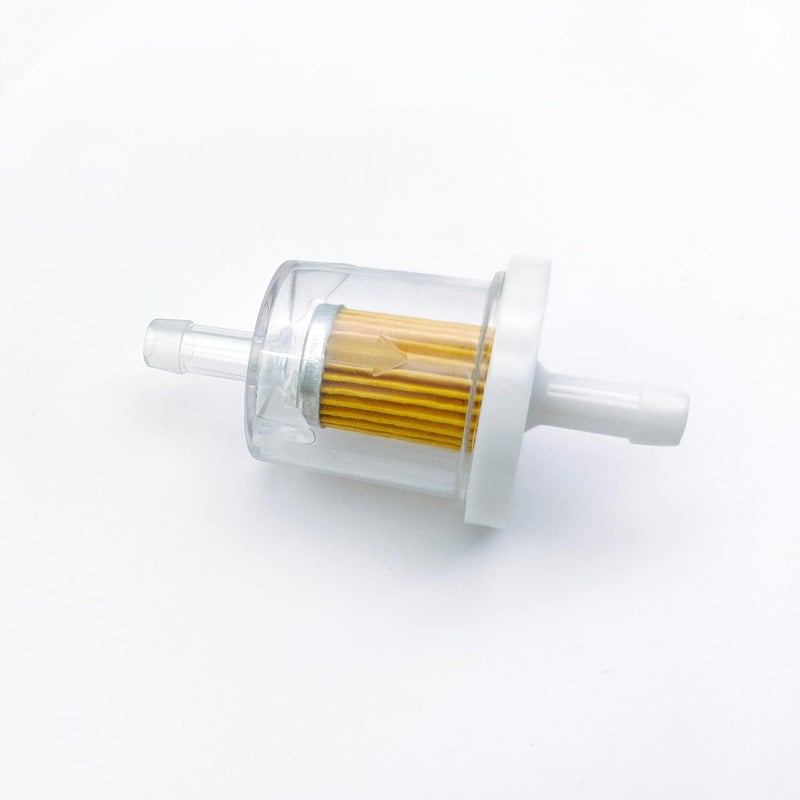 Strongthium 3x 691035 1/4" Inline Fuel Gas Filter Compatible with Briggs and Stratton Engines BS-84001895 Toro Craftsman MTD Snapper Lawn Tractor Generator with Fuel Clamps - Image 5